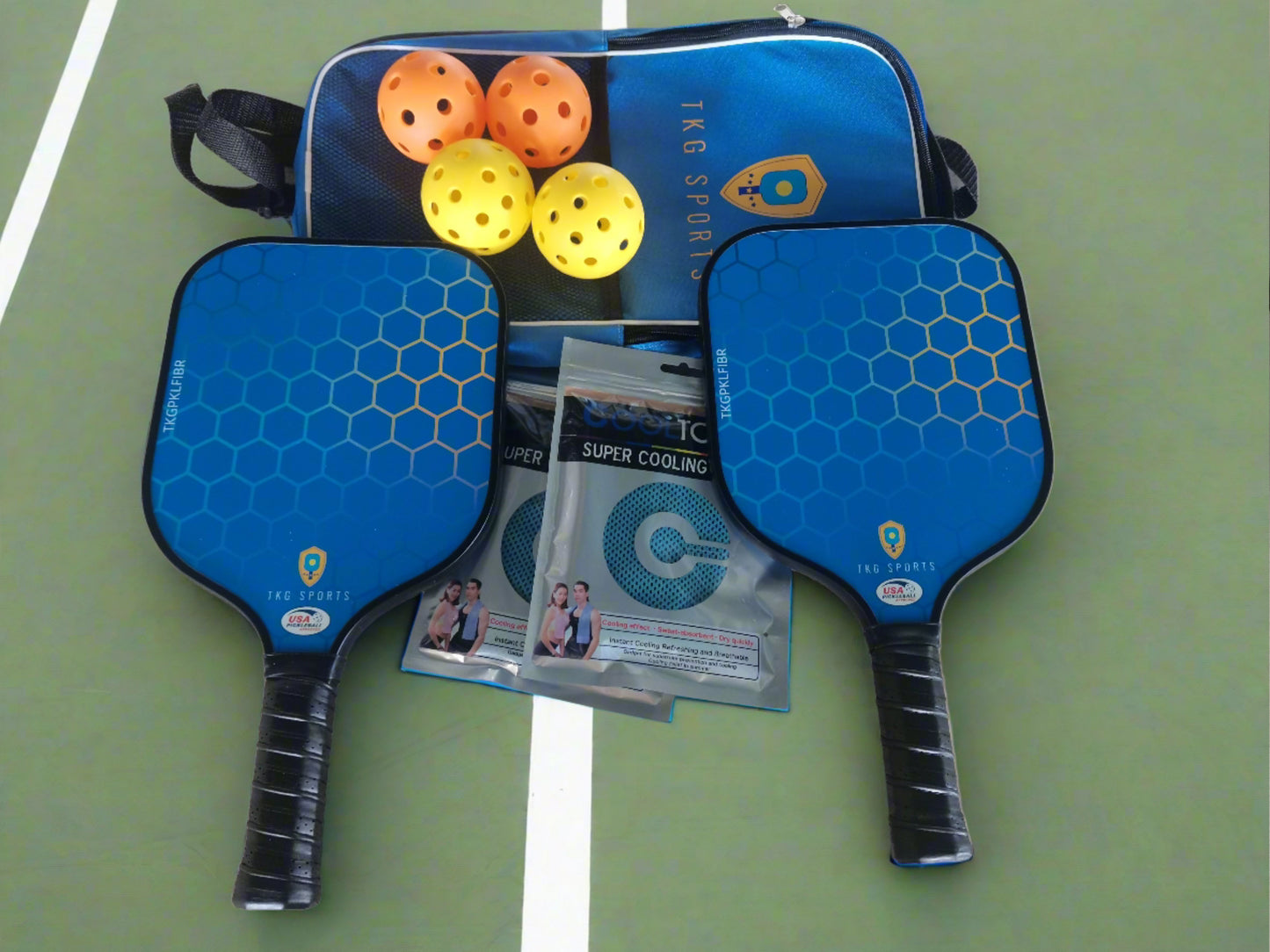 TKG Fiberglass Pickleball Set