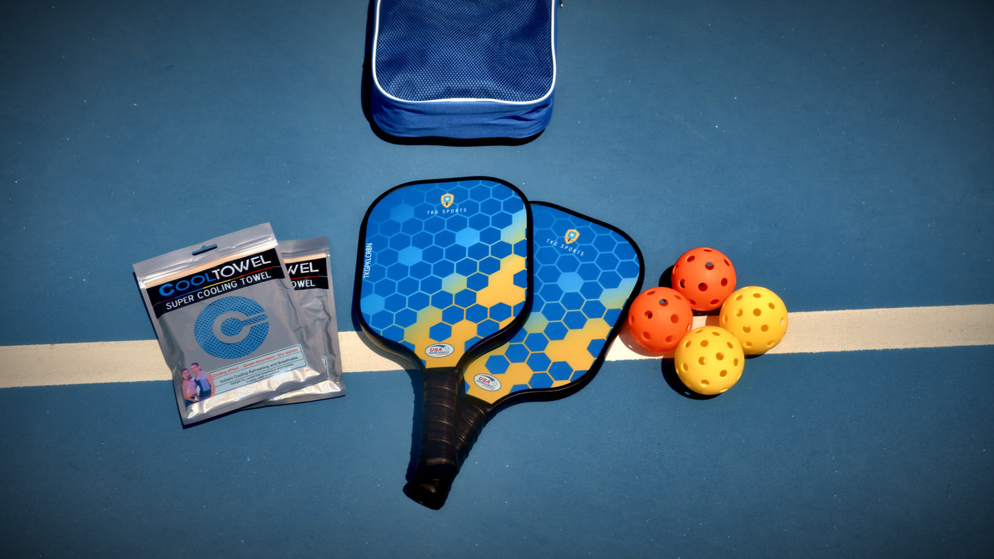 TKG Carbon Fiber Pickleball Set